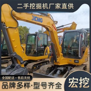 二手徐工钩机挖机 XE60D小型挖掘机 九成新土方机械